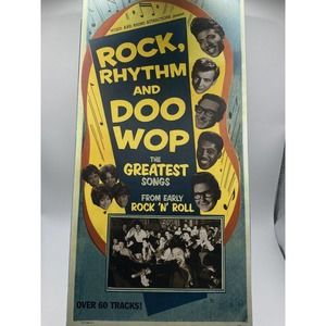 WQED Rhino Attractions Rock, Rhythm & Doo Woo Rock n Roll Retro CD Set